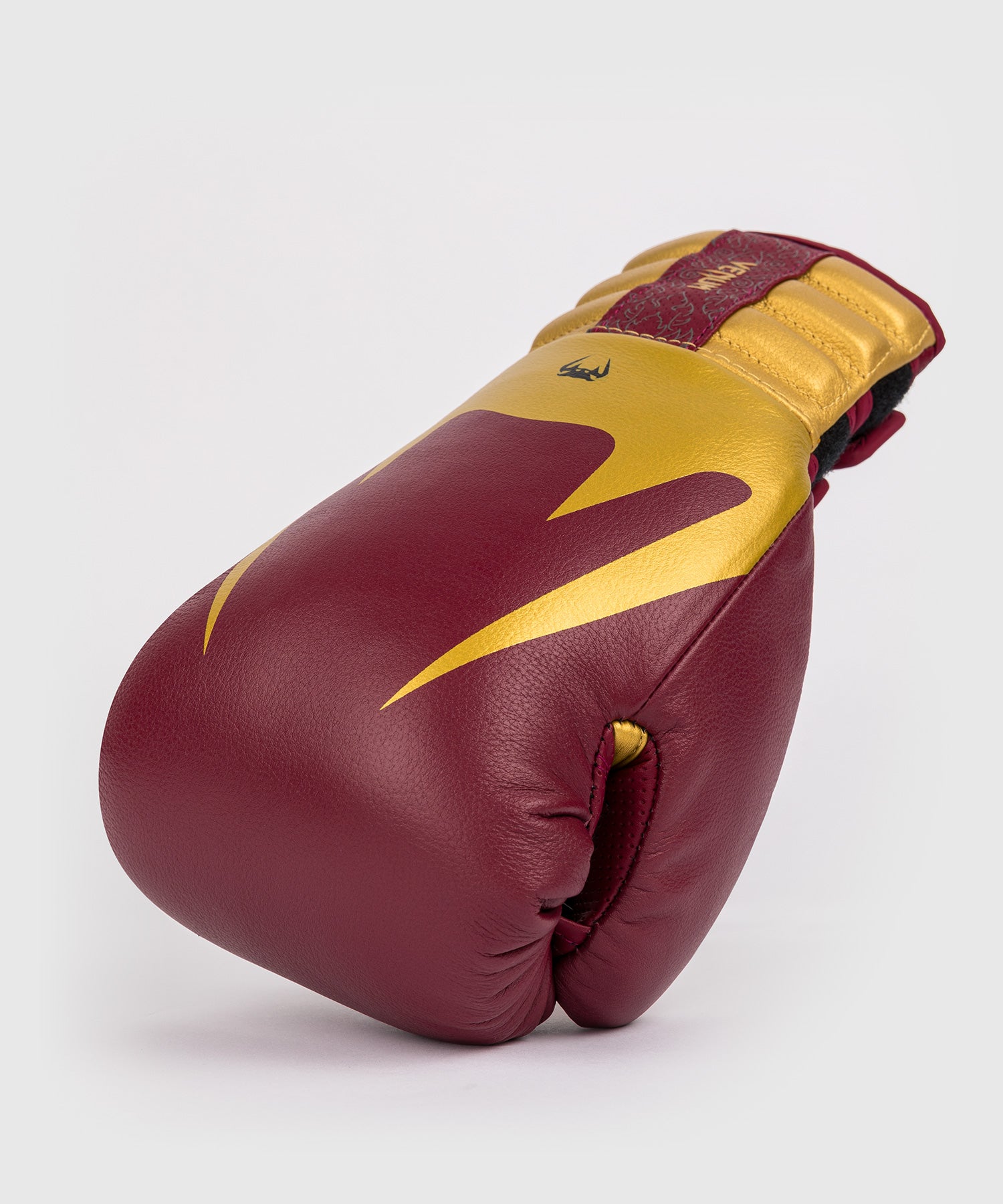 Venum Bokshandschoenen Reverso - Bordeaux Rood/Goud