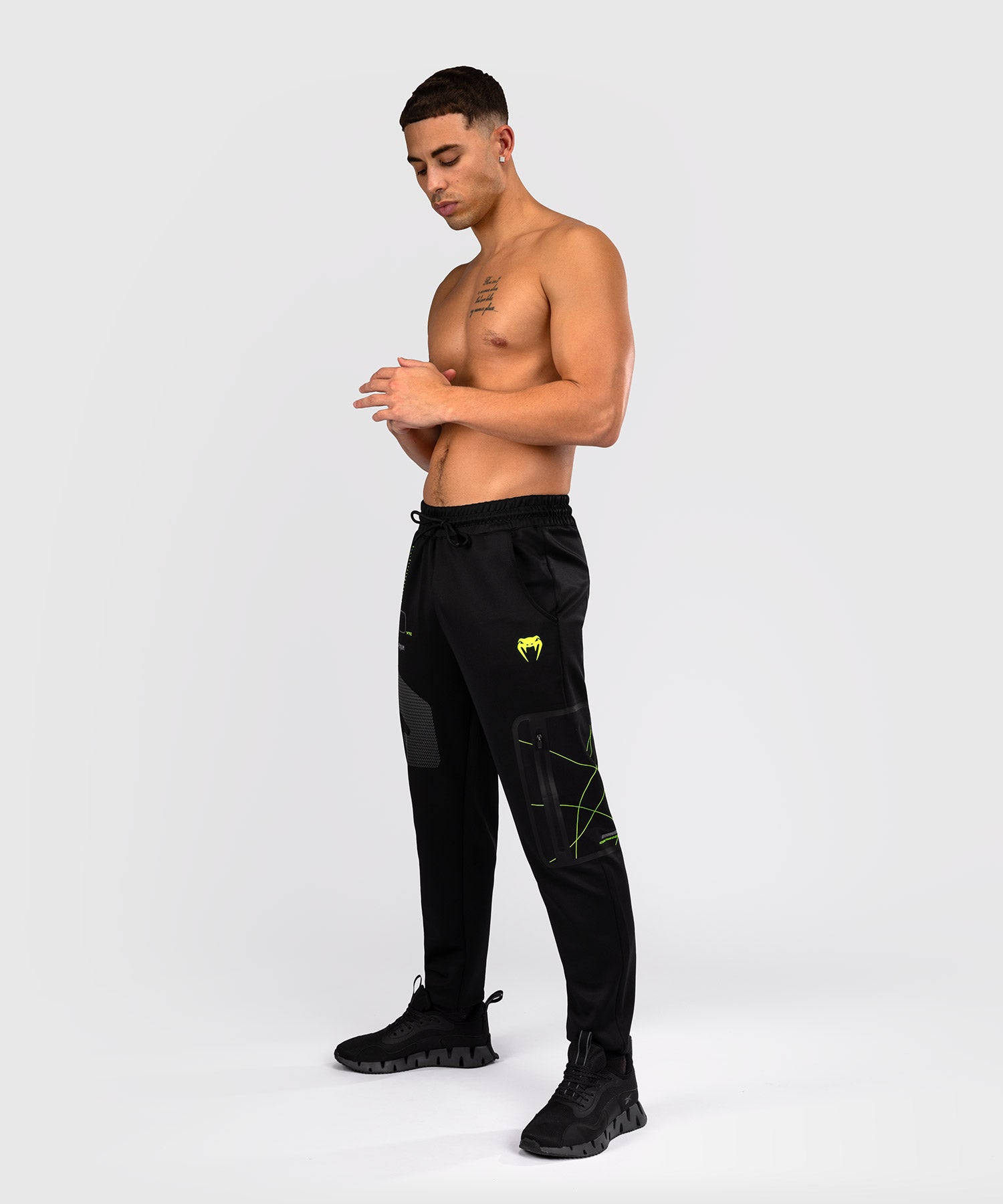 Venum Joggers Training Camp 4.0 - Zwart/Neon Groen