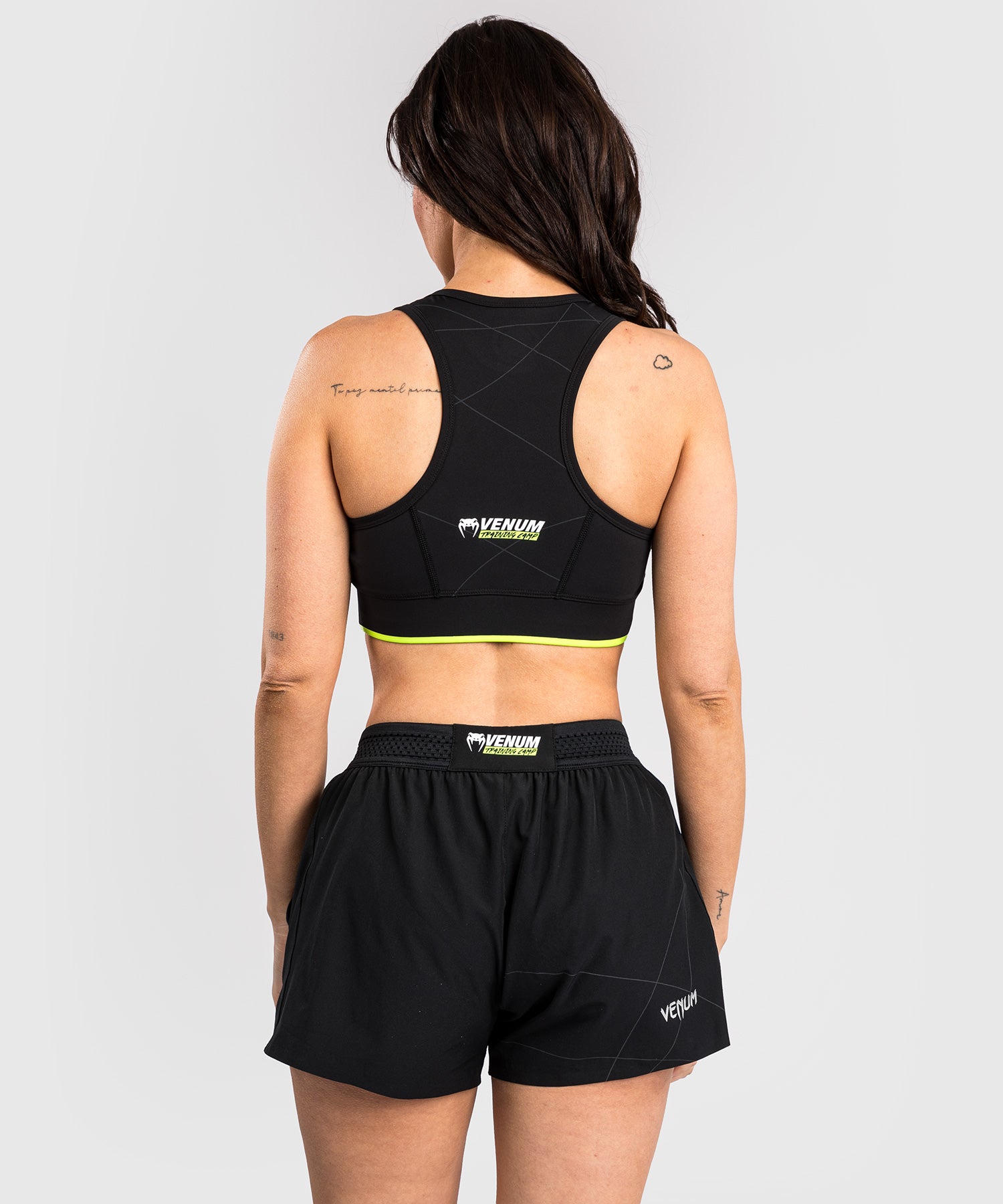 Venum Sport BH Training Camp 4.0 - Zwart/Neon Groen