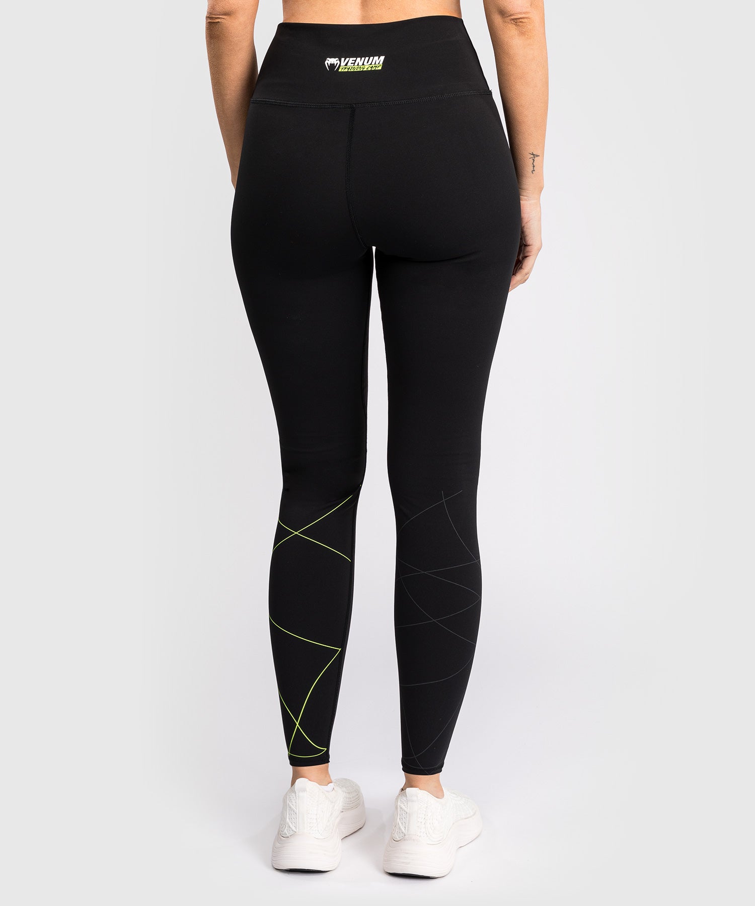 Venum Leggings Training Camp 4.0 - Zwart/Neon Groen