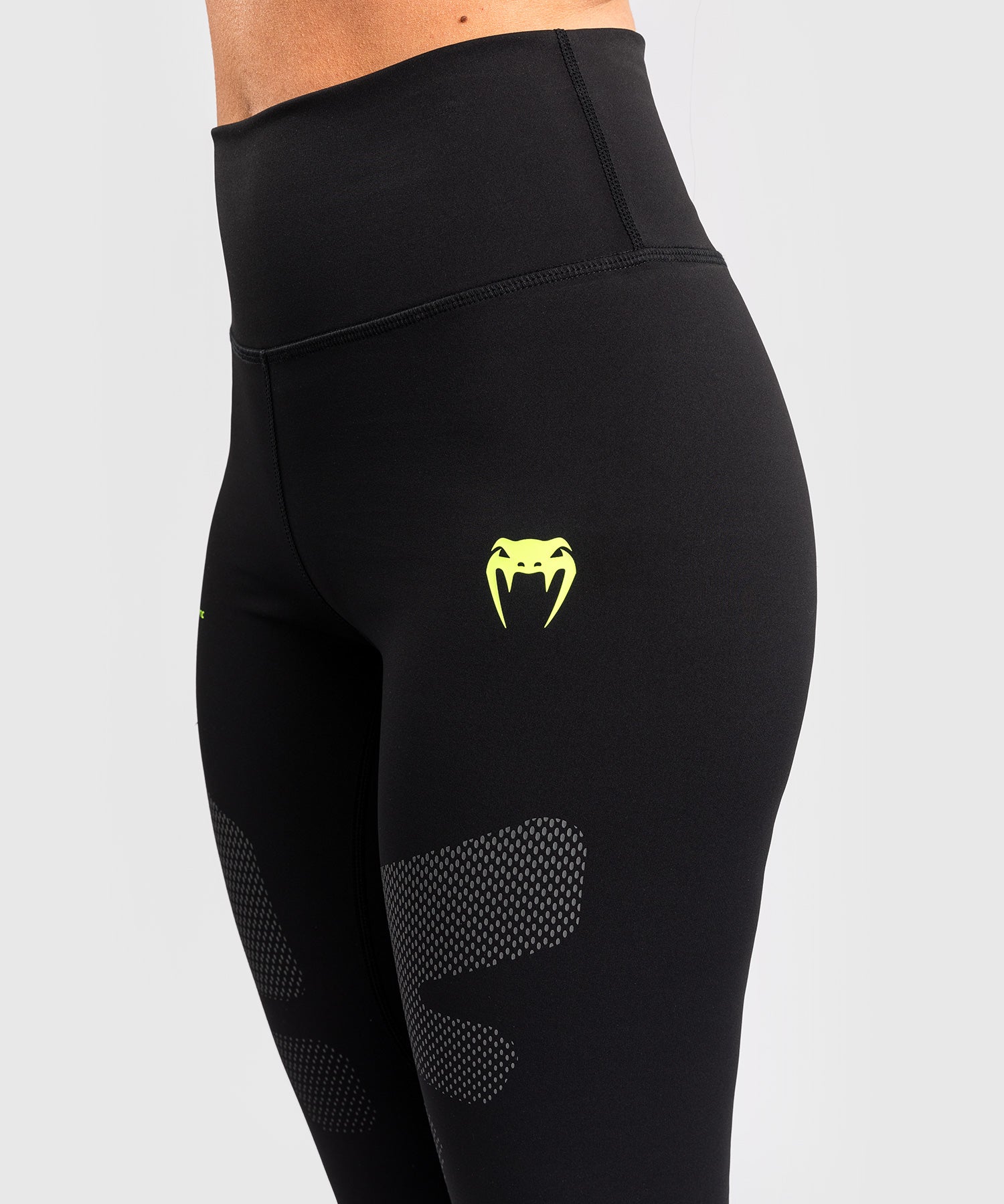 Venum Leggings Training Camp 4.0 - Zwart/Neon Groen