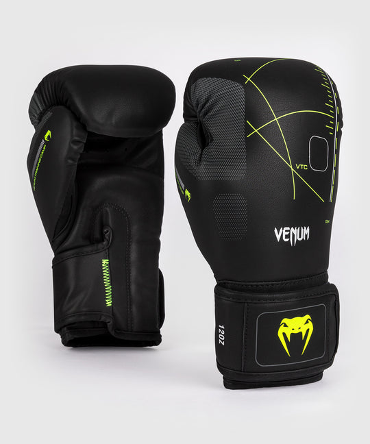 Venum Bokshandschoenen Training Camp 4.0 - Zwart/Neon Groen