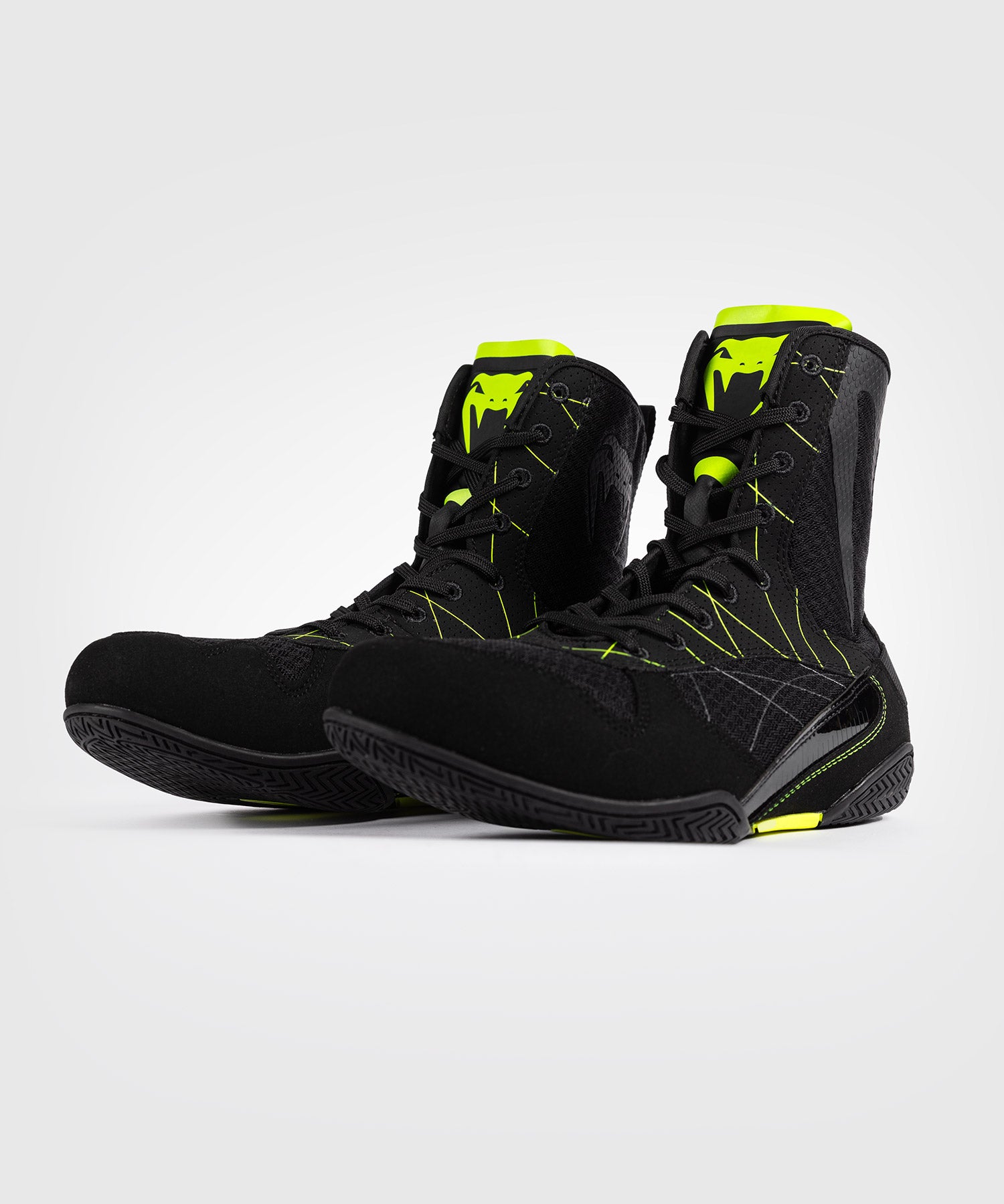 Venum Boksschoenen Training Camp 4.0 - Zwart/Neon Groen
