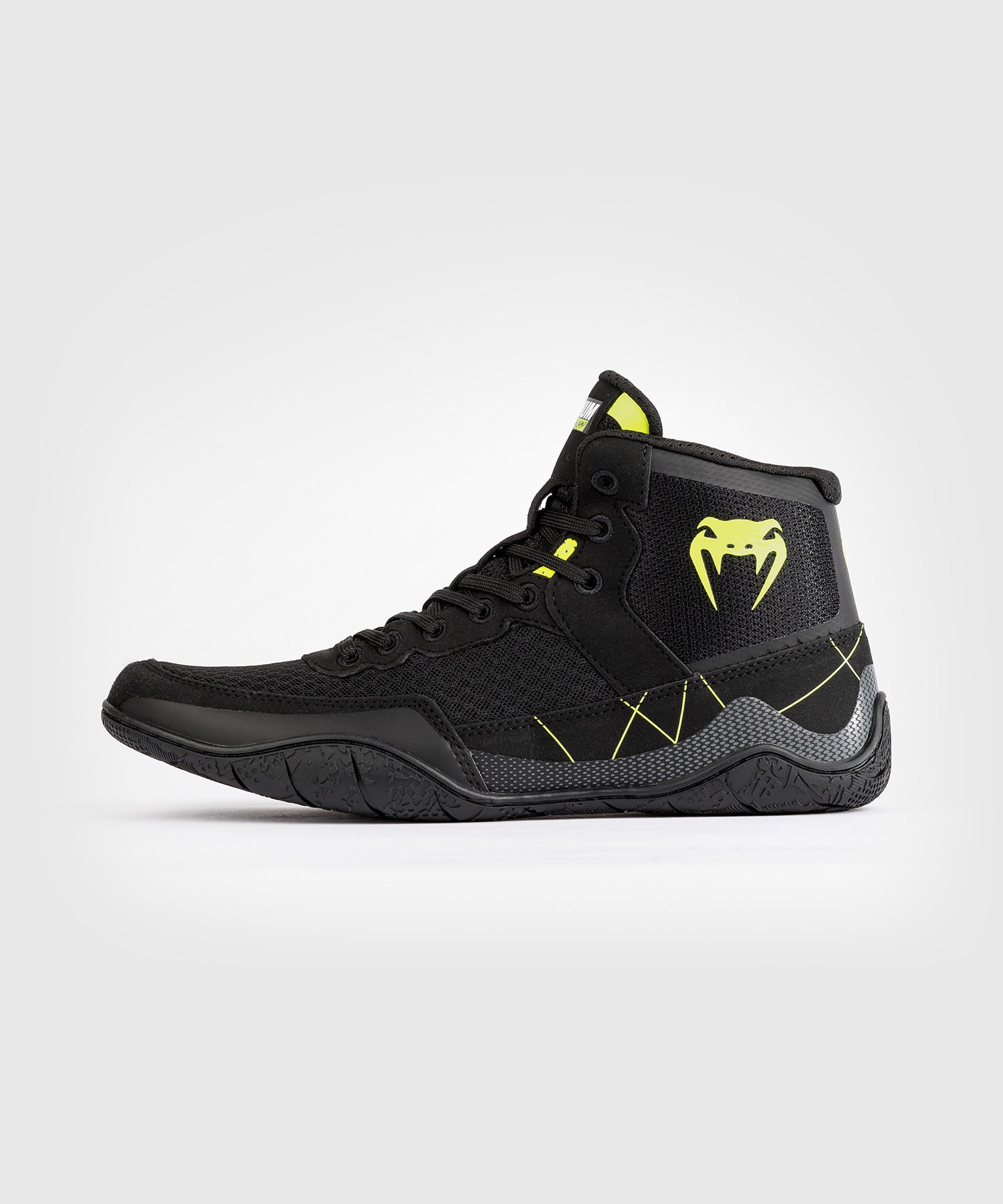 Venum Worstelschoenen Training Camp 4.0 - Zwart/Neon Groen