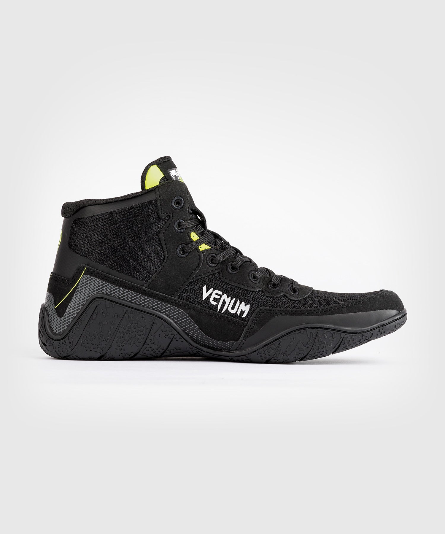 Venum Worstelschoenen Training Camp 4.0 - Zwart/Neon Groen