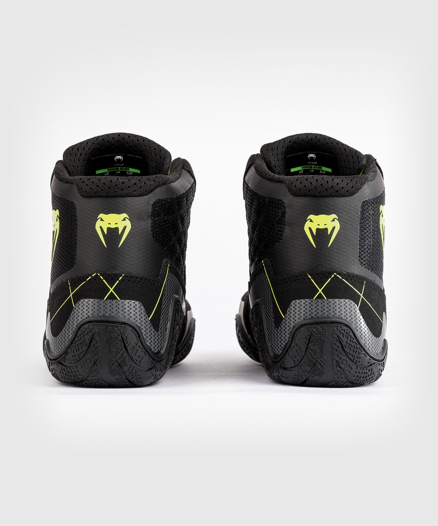 Venum Worstelschoenen Training Camp 4.0 - Zwart/Neon Groen