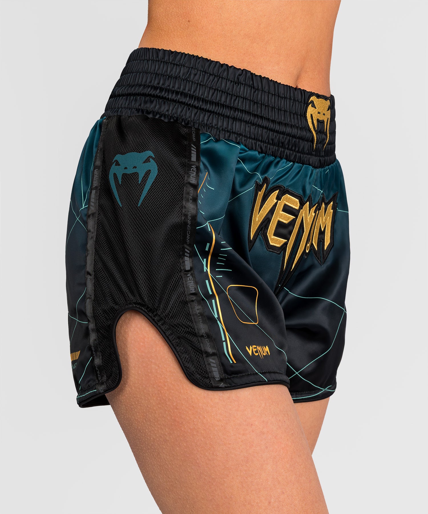 Venum Muay Thai Shorts Dames Tactical XT - Forest Green