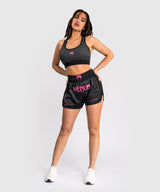 Venum Muay Thai Shorts Dames Tactical XT - Zwart/Roze
