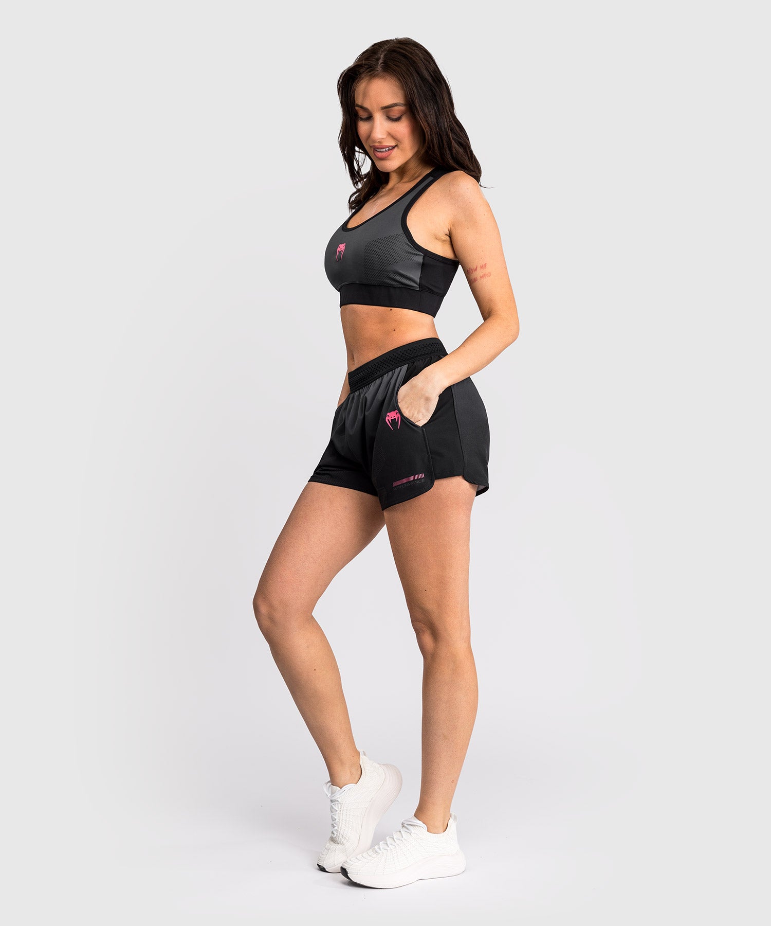 Venum Dames Training Shorts Tactical XT - Zwart/Grijs