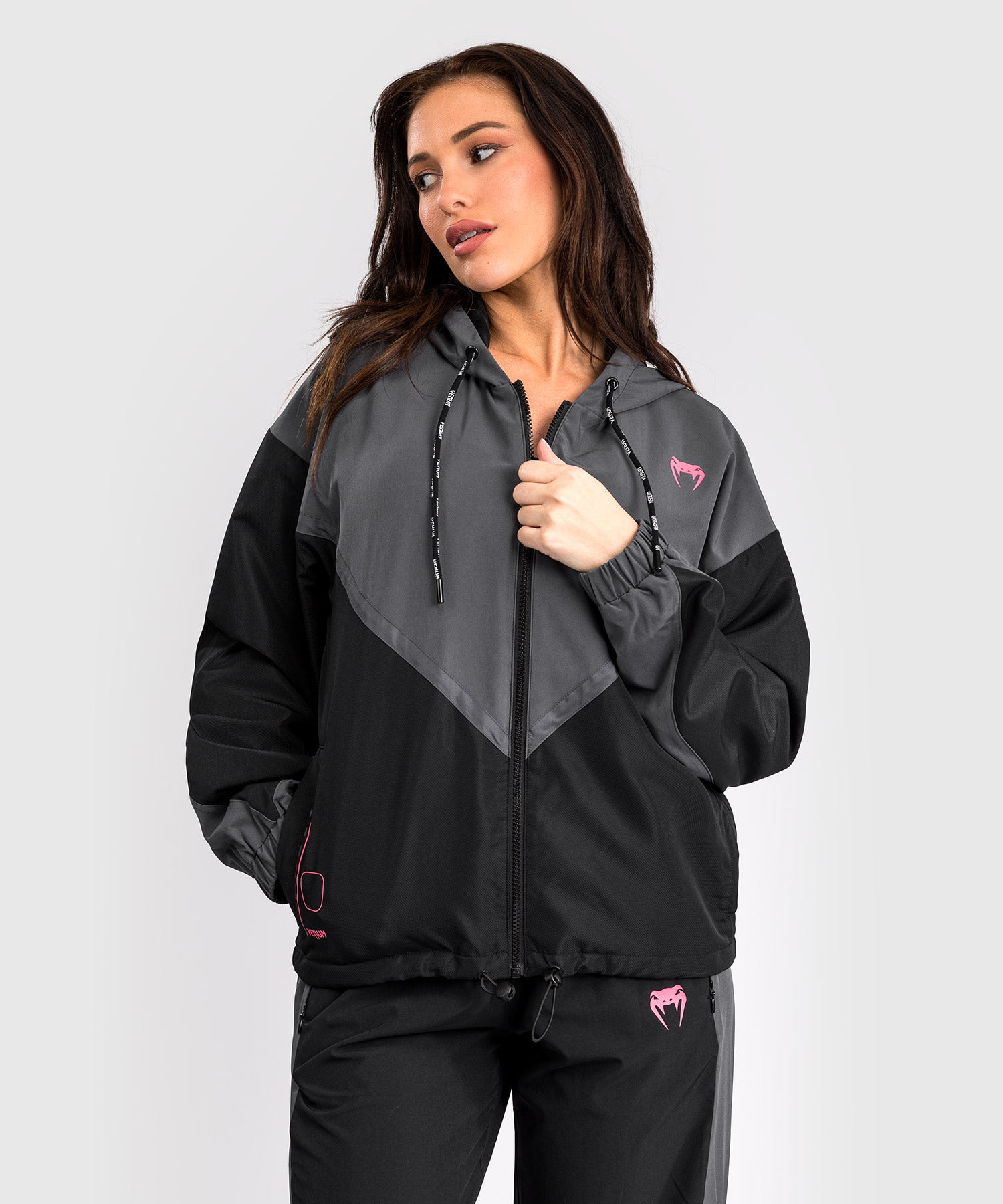 Venum Trainingsjack Dames Tactical XT - Zwart/Grijs