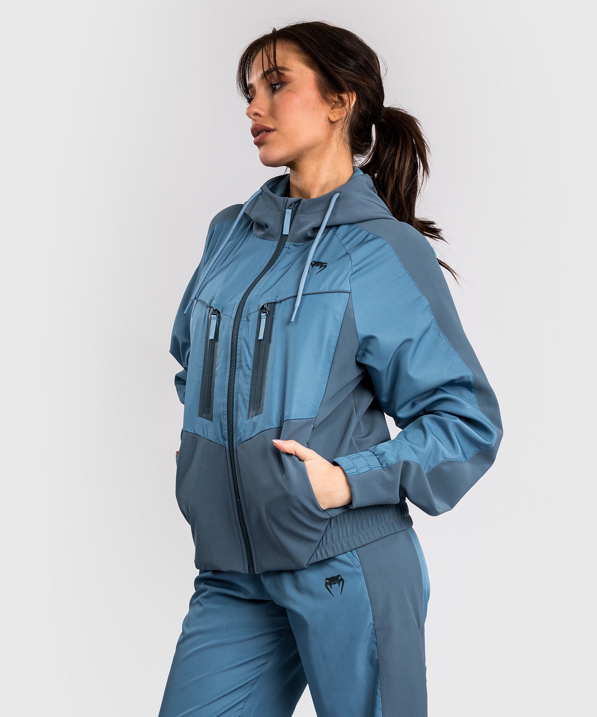 Venum Dames Trainingsjack Laser 3.0 - Blauw