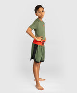Venum Classic Boksbroek Kids - Legergroen/Oranje