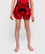 Venum Muay Thai Shorts Inferno Kids - Rood