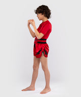 Venum Muay Thai Shorts Inferno Kids - Rood