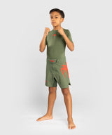 Venum MMA Shorts Light Kids - Legergroen/Oranje