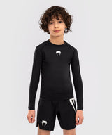 Venum Rashguard Contender Kids Lange Mouwen - Zwart