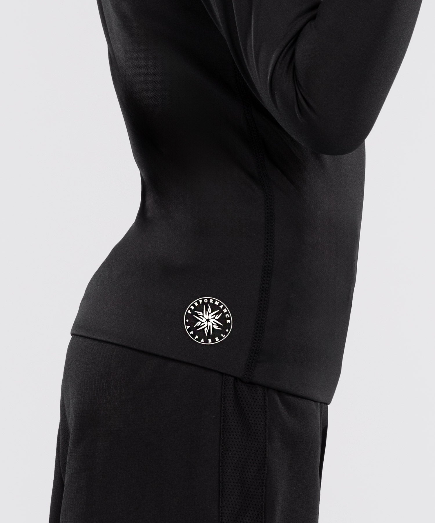 Venum Rashguard Contender Kids Lange Mouwen - Zwart