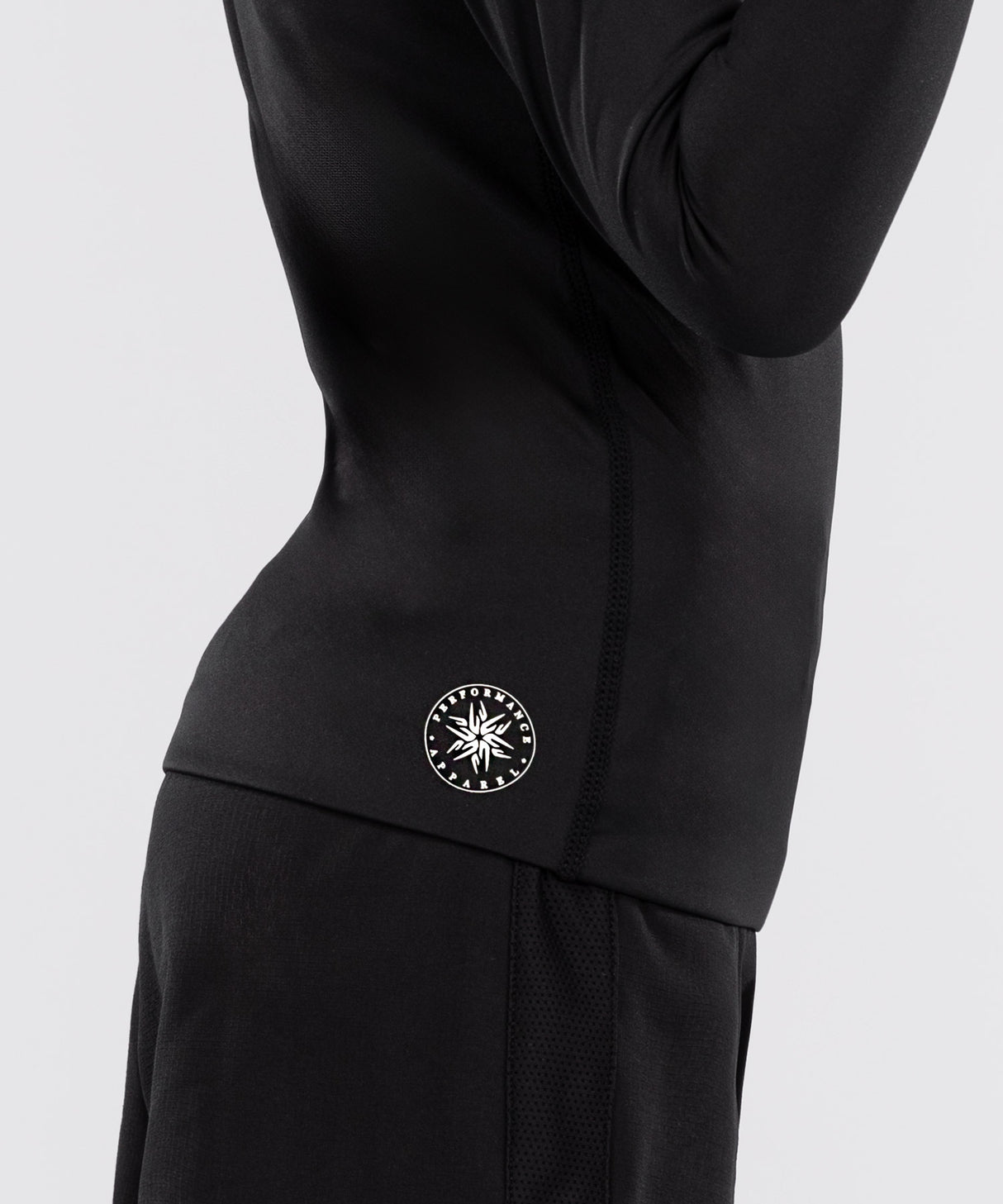 Venum Rashguard Contender Kids Lange Mouwen - Zwart