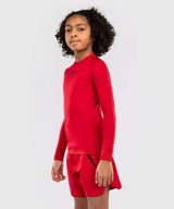 Venum Rashguard Contender Kids Lange Mouwen - Rood