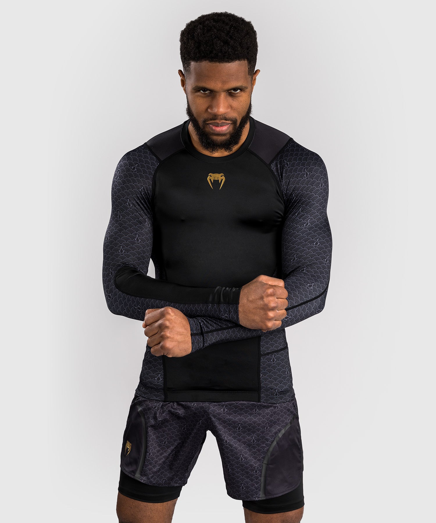 Venum x Assassin's Creed Shadow Rashguard Lange Mouwen - Zwart