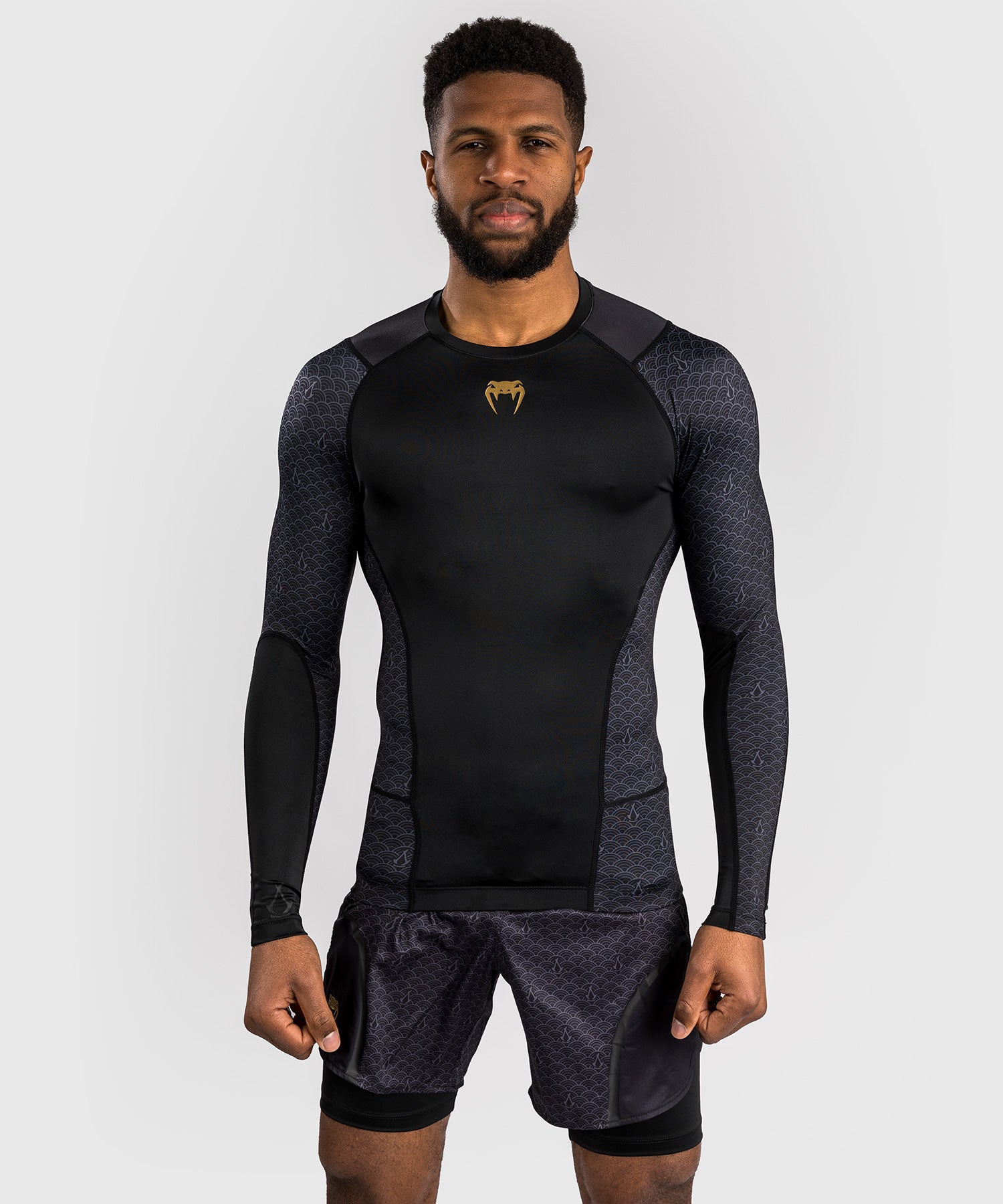 Venum x Assassin's Creed Shadow Rashguard Lange Mouwen - Zwart