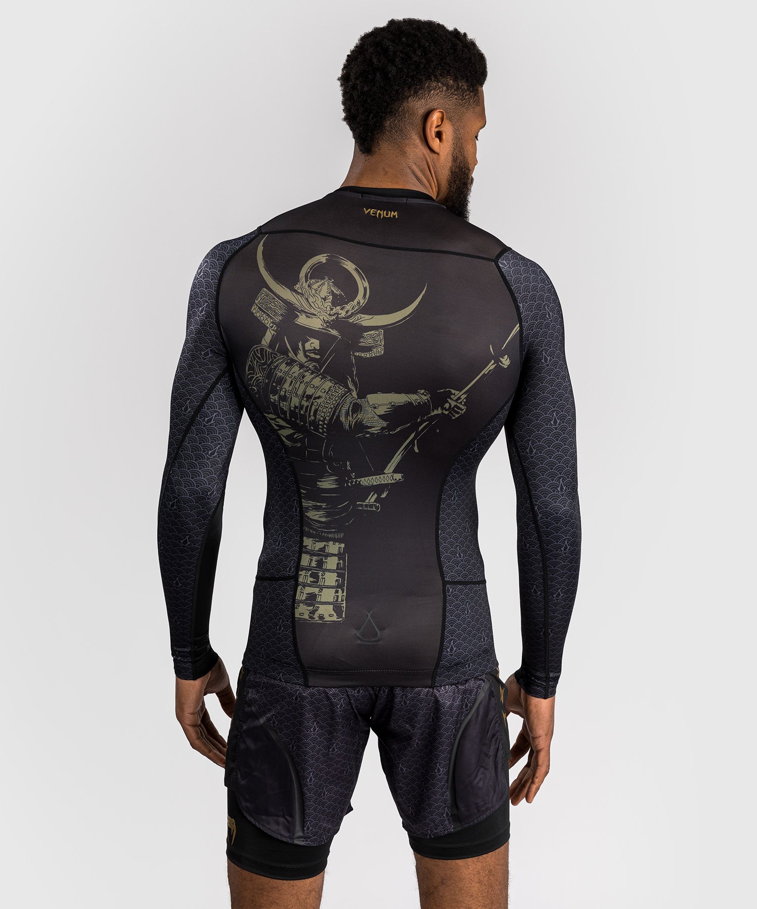 Venum x Assassin's Creed Shadow Rashguard Lange Mouwen - Zwart