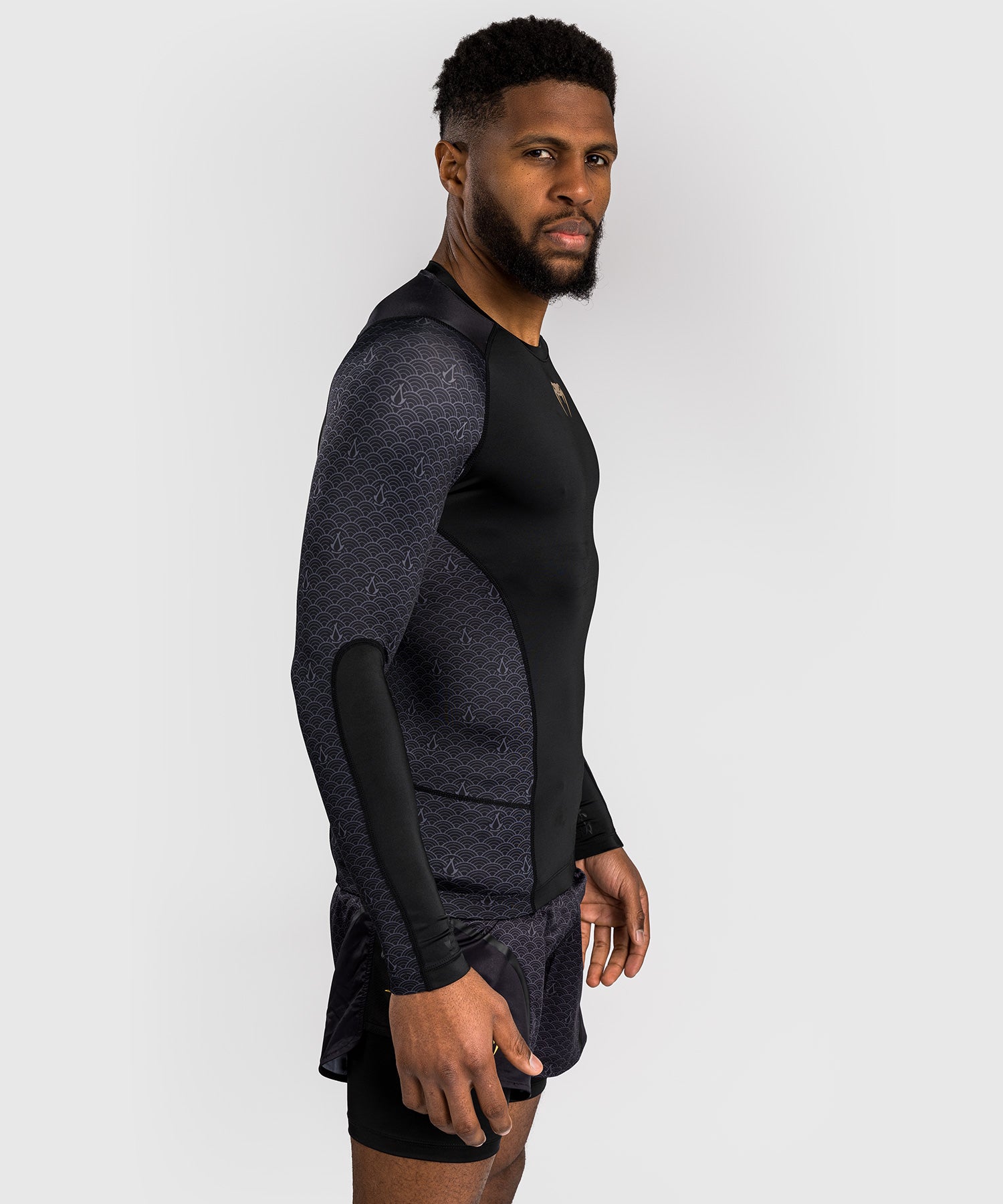 Venum x Assassin's Creed Shadow Rashguard Lange Mouwen - Zwart