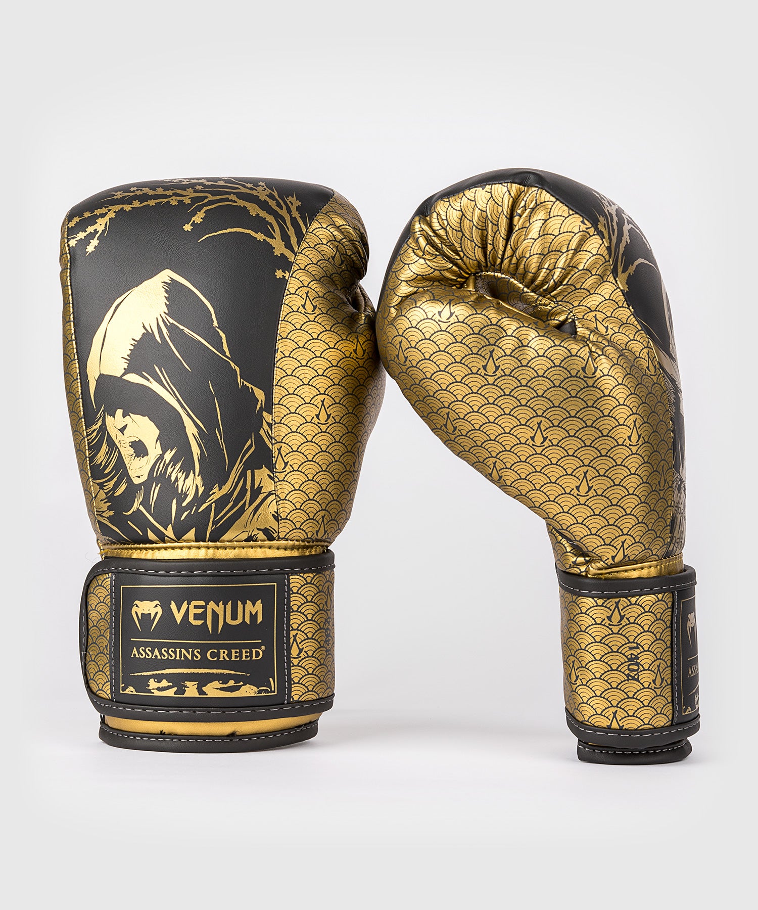 Venum x Assassin's Creed Shadows Bokshandschoenen - Zwart/Goud