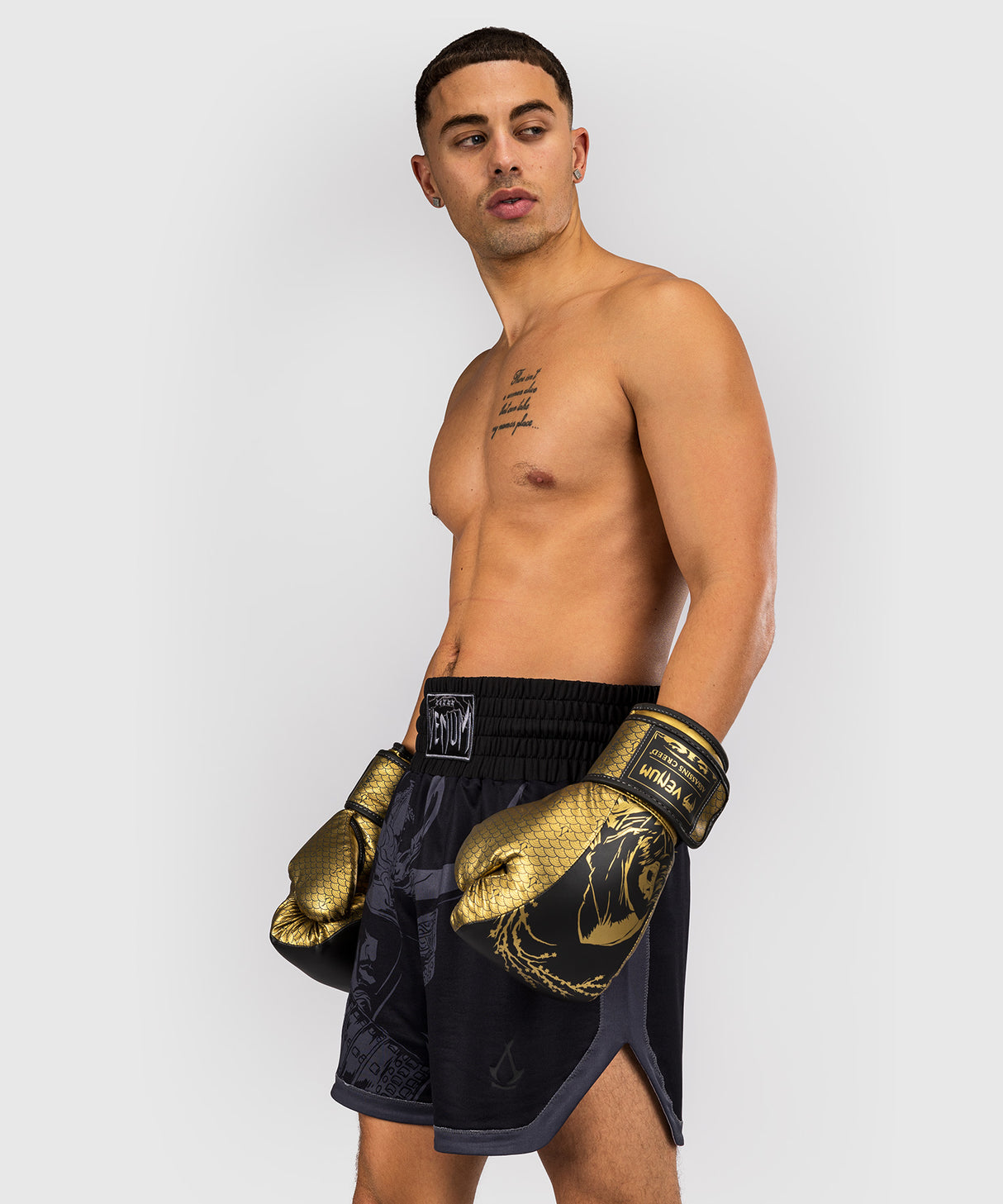 Venum x Assassin's Creed Shadows Bokshandschoenen - Zwart/Goud