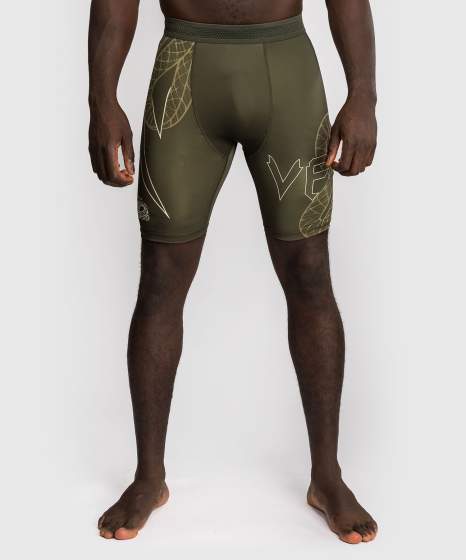 Venum Kompressionsshorts Serpenti – Khaki Grün