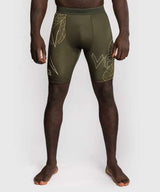 Venum Compressie Shorts Serpenti - Kaki Groen
