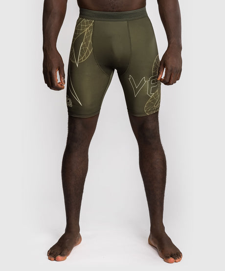 Venum Kompressionsshorts Serpenti – Khaki-Grün
