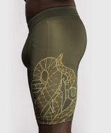 Venum Compressie Shorts Serpenti - Kaki Groen