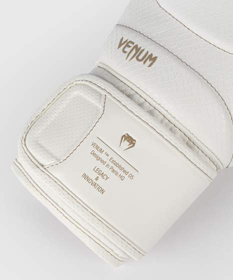 Venum Bokshandschoenen Impact Evo Scales - Ivoor Wit
