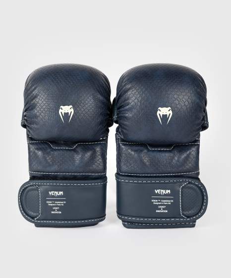 Venum MMA Handschoenen Sparring Impact Evo Scales - Nachtblauw