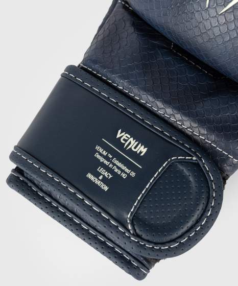 Venum MMA Handschoenen Sparring Impact Evo Scales - Nachtblauw