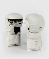 Venum MMA Handschoenen Sparring Impact Evo Scales - Ivoor Wit
