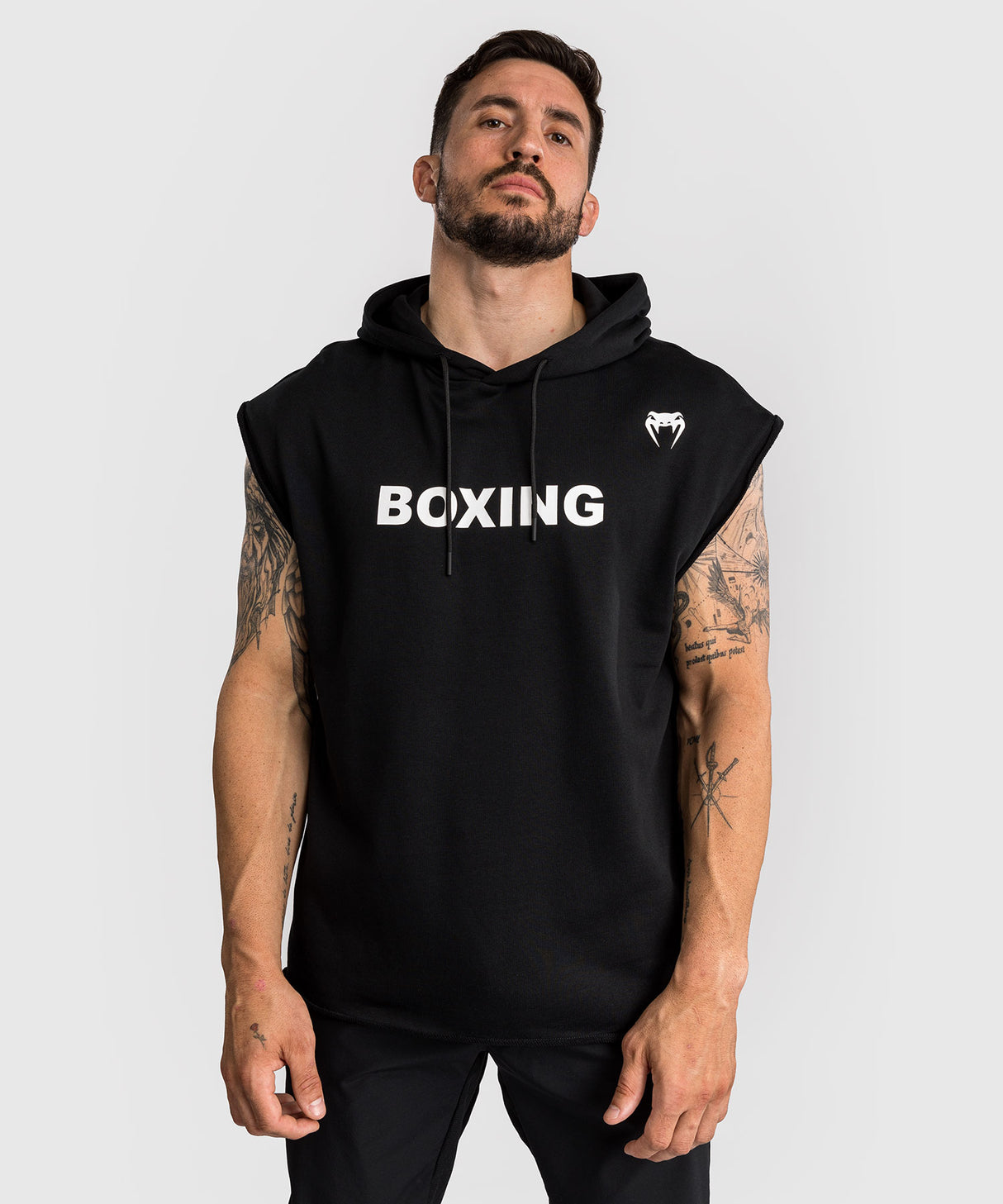 Venum Hoodie Mouwloos VT Boxing - Zwart/Wit