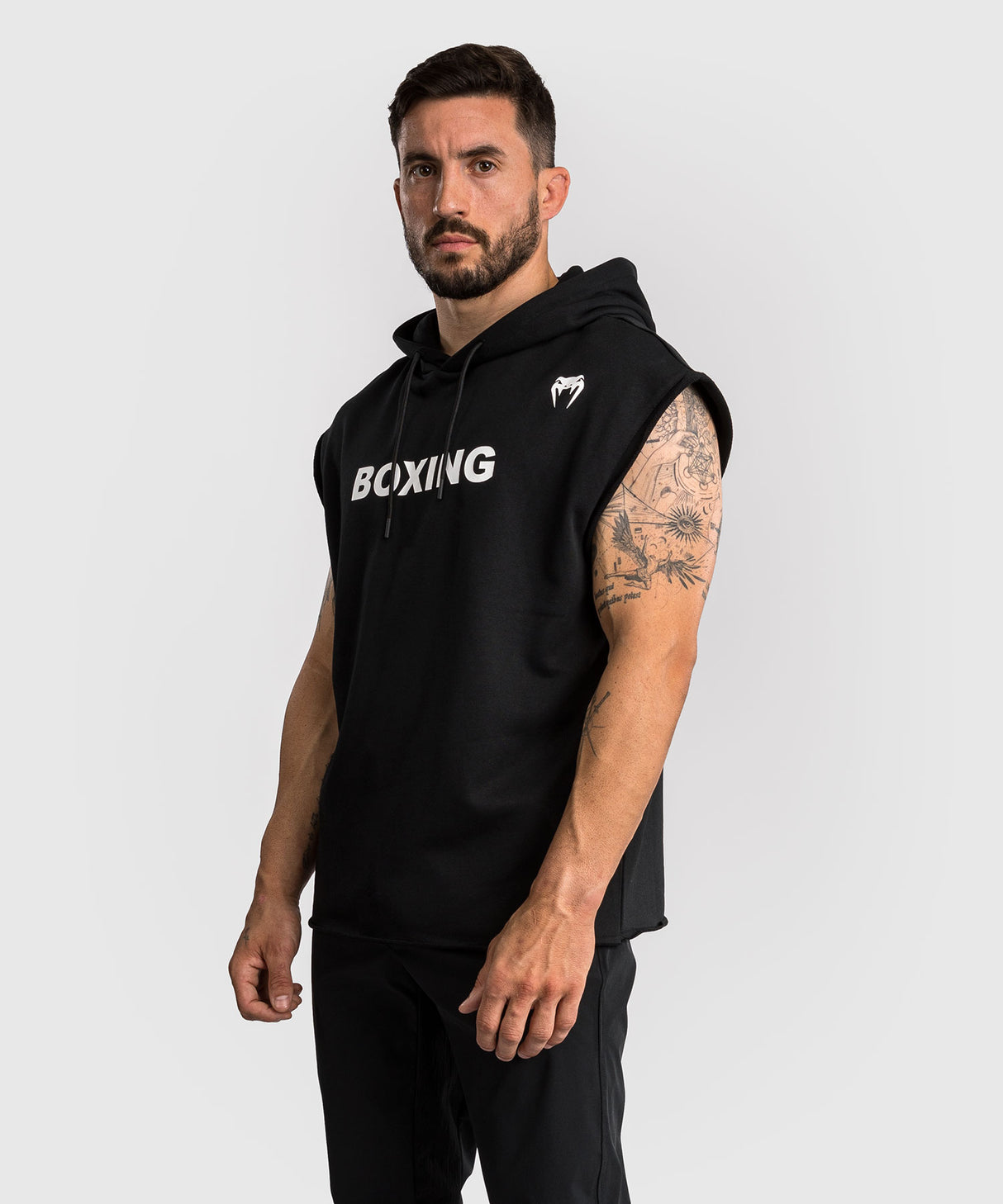 Venum Hoodie Mouwloos VT Boxing - Zwart/Wit