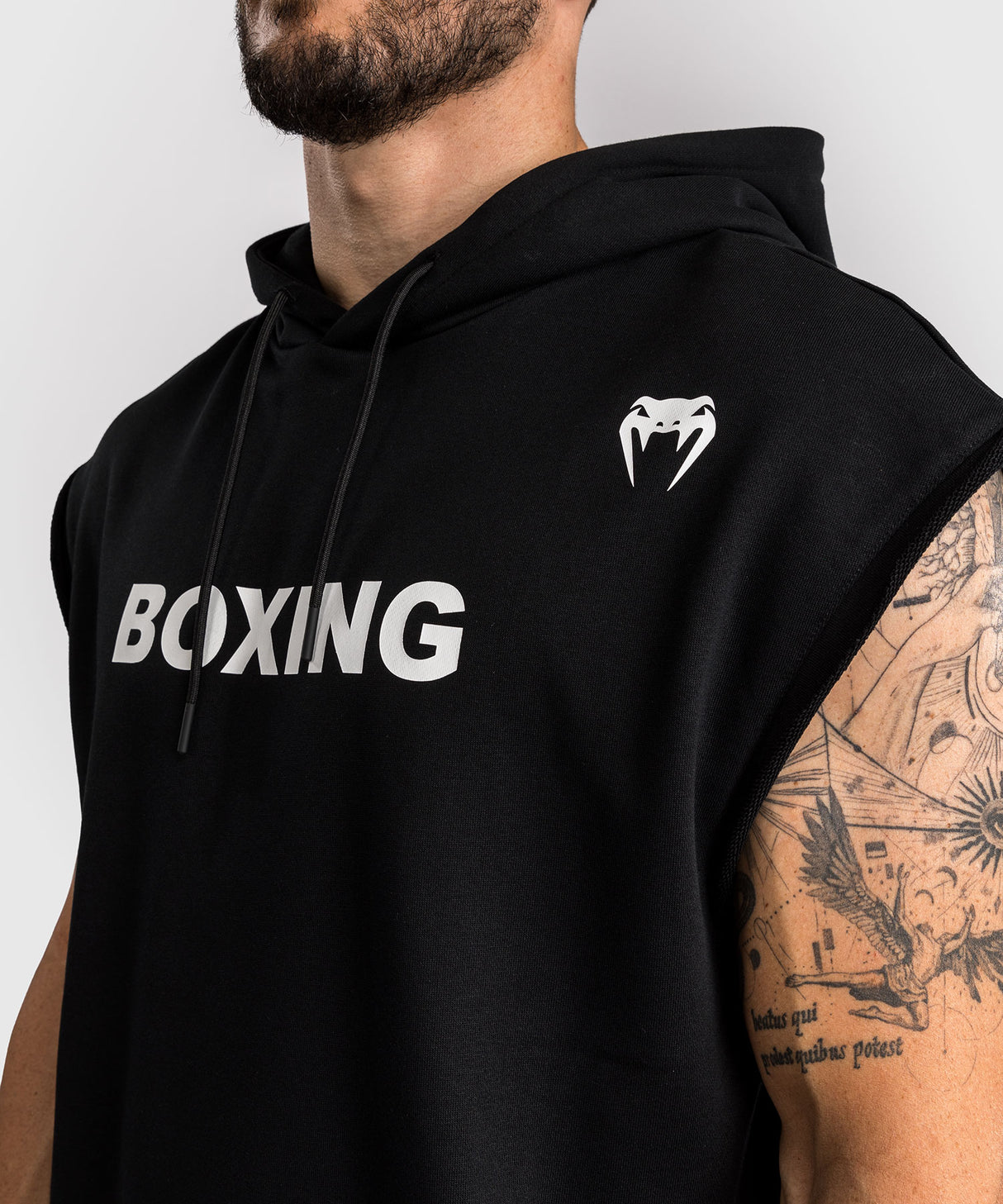 Venum Hoodie Mouwloos VT Boxing - Zwart/Wit