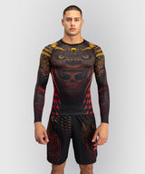Venum Rashguard Lange Mouwen Quetzal Fury - Zwart/Rood