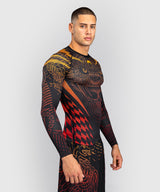 Venum Rashguard Lange Mouwen Quetzal Fury - Zwart/Rood