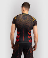 Venum Rashguard Korte Mouwen Quetzal Fury - Zwart/Rood