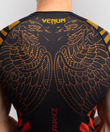 Venum Rashguard Korte Mouwen Quetzal Fury - Zwart/Rood