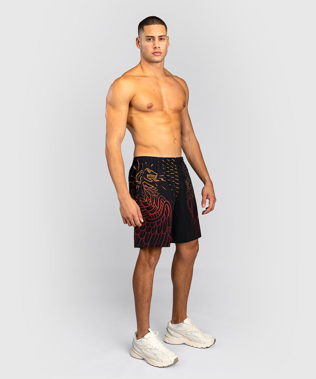 Venum Training Shorts Quetzal Fury - Black/Red