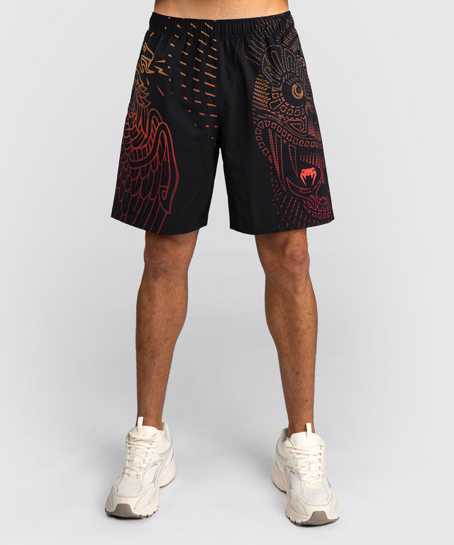 Venum Training Shorts Quetzal Fury - Black/Red