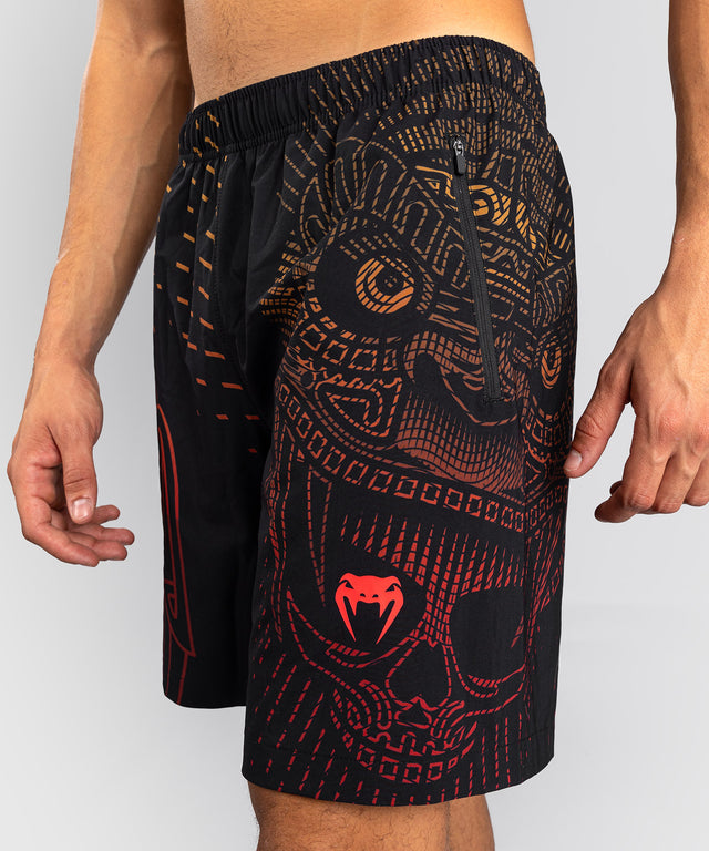 Venum Training Shorts Quetzal Fury - Black/Red