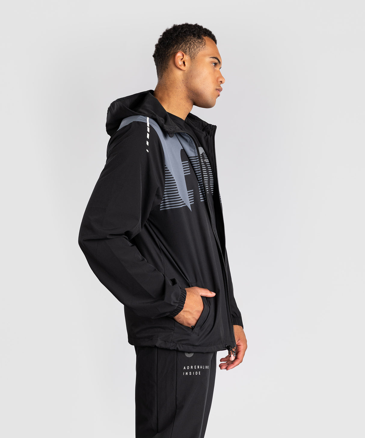 Venum Vest Adrenaline - Zwart/Zilver Grijs