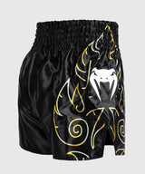 Venum Muay Thai Shorts VTC Flames - Zwart/Goud