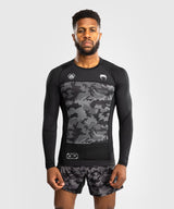 Venum x Polaris Rashguard - Lange Mouwen - Zwart/Grijs